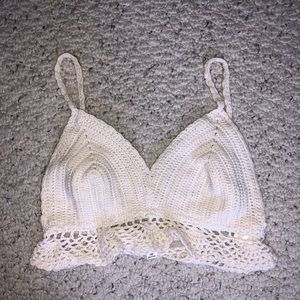 Crochet crop top